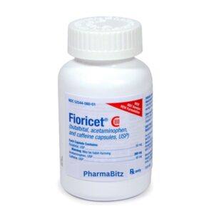 Fioricet, Acetaminophen Butalbital, 40mg 180pills